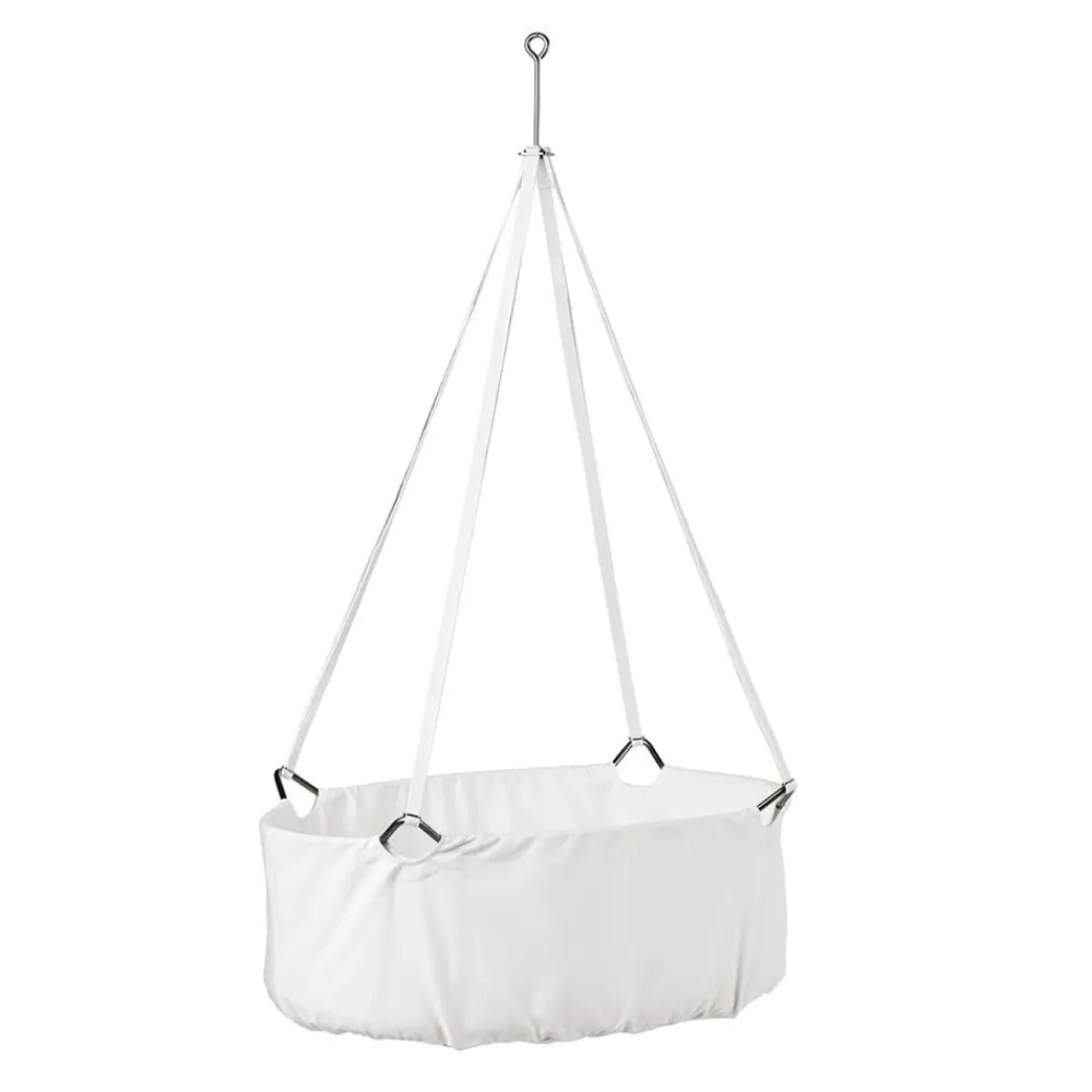 Leander Opphengsbånd, , Classic Vugge, 4stk, Hvit Sale