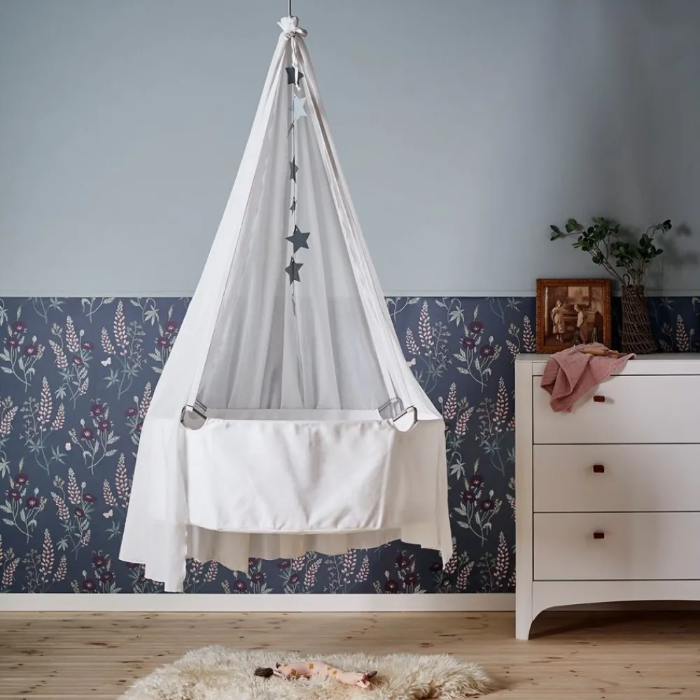 Leander Opphengsbånd, , Classic Vugge, 4stk, Hvit Sale