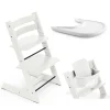 Stokke Pakke, Tripp Trapp, Ink Baby Set + Tray, Hvit Outlet
