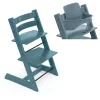 Stokke Pakketilbud, Tripp-Trapp, , Stol + Baby Set, Fjord Blue Discount
