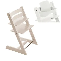 Stokke Pakketilbud, Tripp-Trapp, , Stol + Baby Set, Whitewash Best