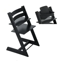 Stokke Pakketilbud, Tripp-Trapp, , Stol + Baby Set, Sort New