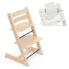 Stokke Pakketilbud, Tripp-Trapp, , Natur + Baby Set, Hvit Outlet