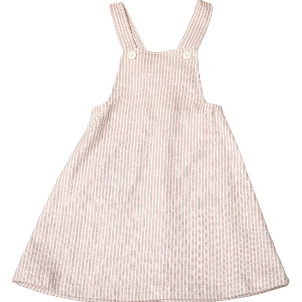 Joha Pinafor Dress, , Hvit AOP