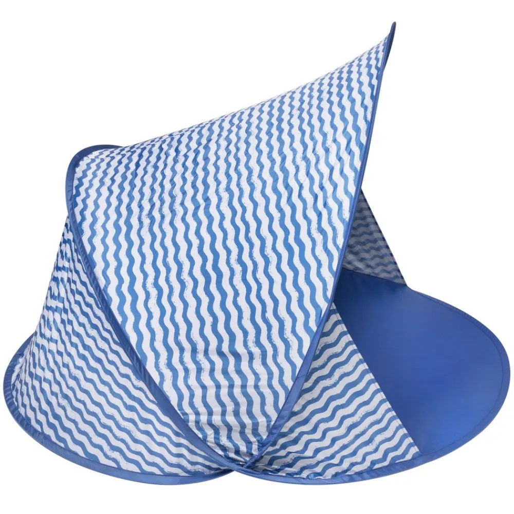 Pop-Up UV Telt, Sandy, Blue Waves, UV50+ Clearance