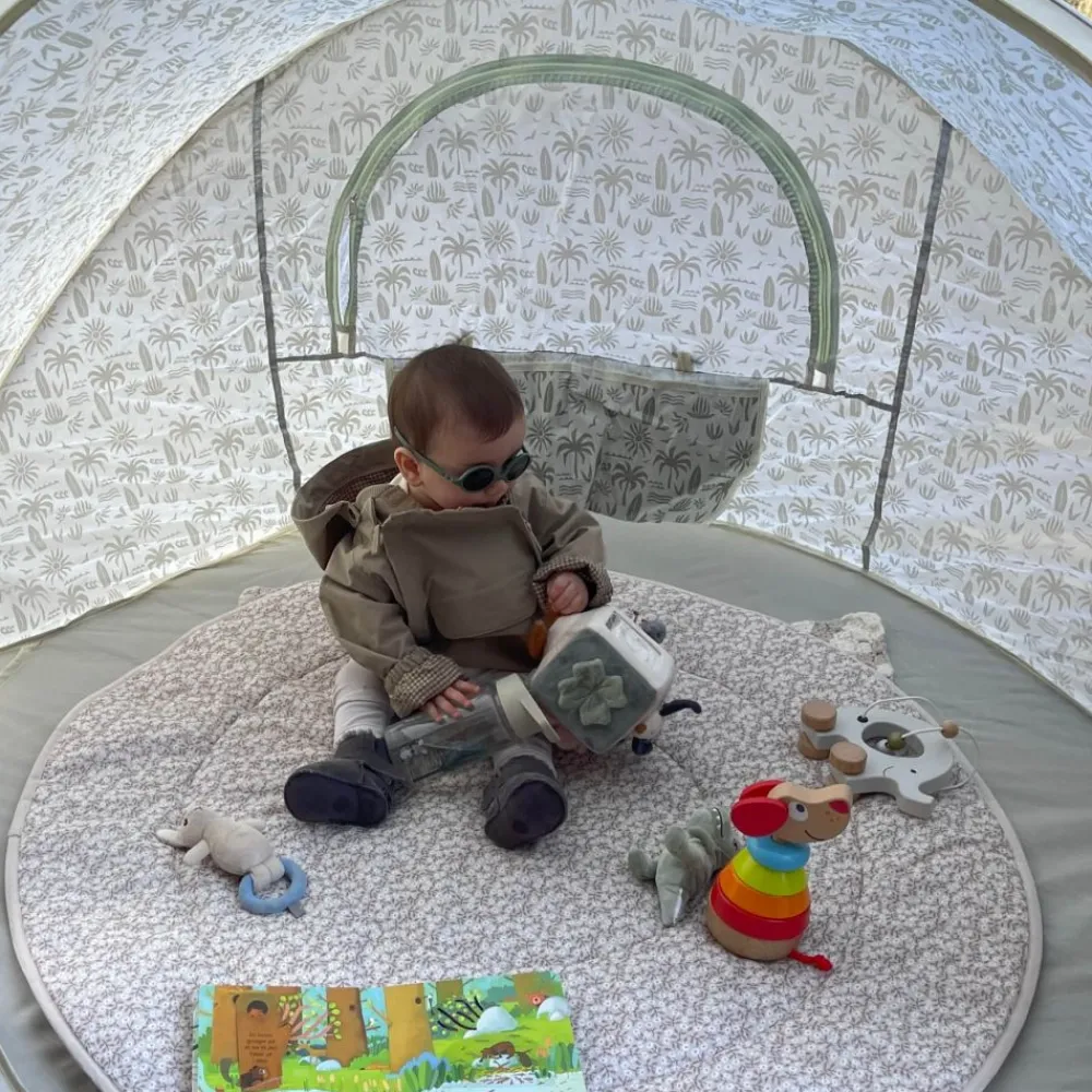 Pop-Up UV Telt, Sandy, XL, Palm Trees Green, UV50+ Discount