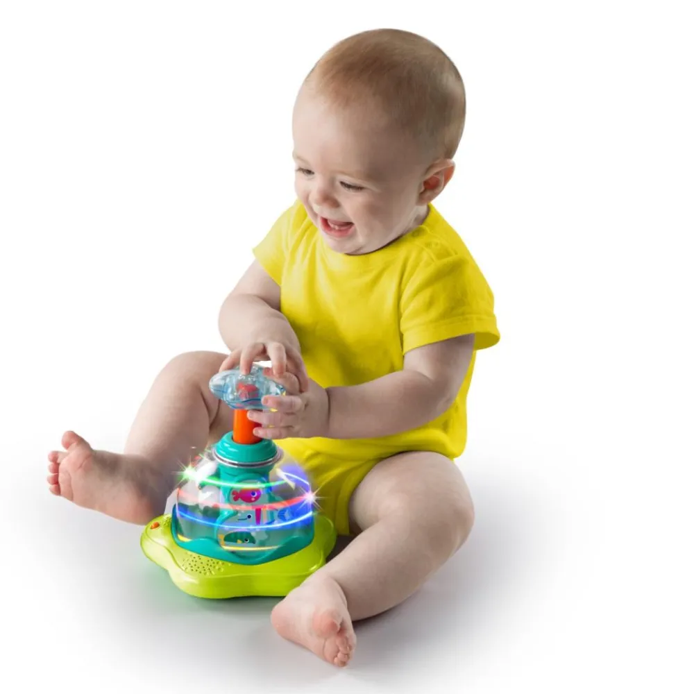 Press & Glow Spinner, Bright Starts Sale