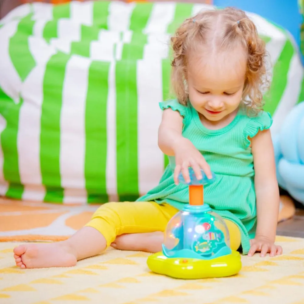 Press & Glow Spinner, Bright Starts Sale