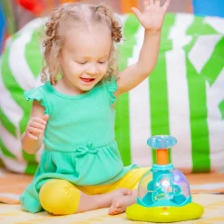 Press & Glow Spinner, Bright Starts Sale