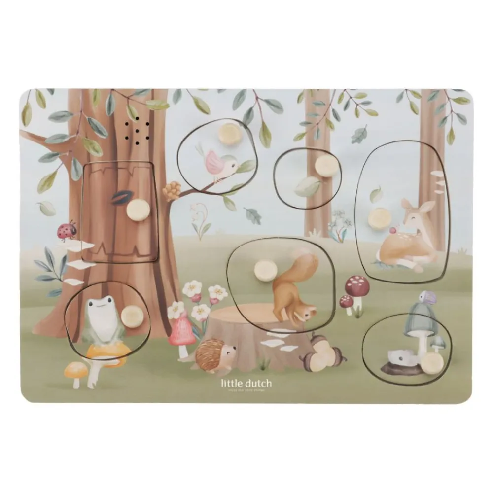 Little Dutch Puslespill m/lyd, , Forest Friends Sale