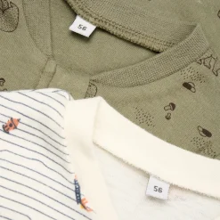 Pippi Pysj m/ glidelås 2pk, , Deep Lichen Green