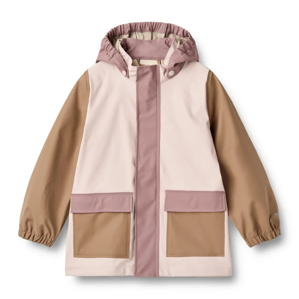 Wheat Regnjakke, , Otu, Soft Lavender Outlet