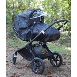 Easygrow Regntrekk m/skjerm, , Refleks Stroke New