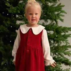 Gullkorn Rodo Kjole, Design, Dyp Rød New