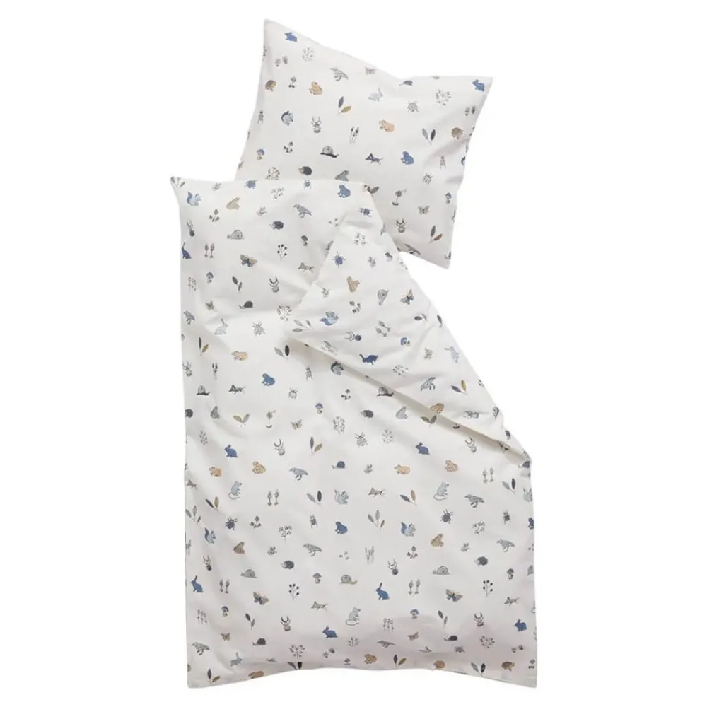 Leander Sengesett Baby, , Forrest, Dusty Blue, 70x100 cm Online