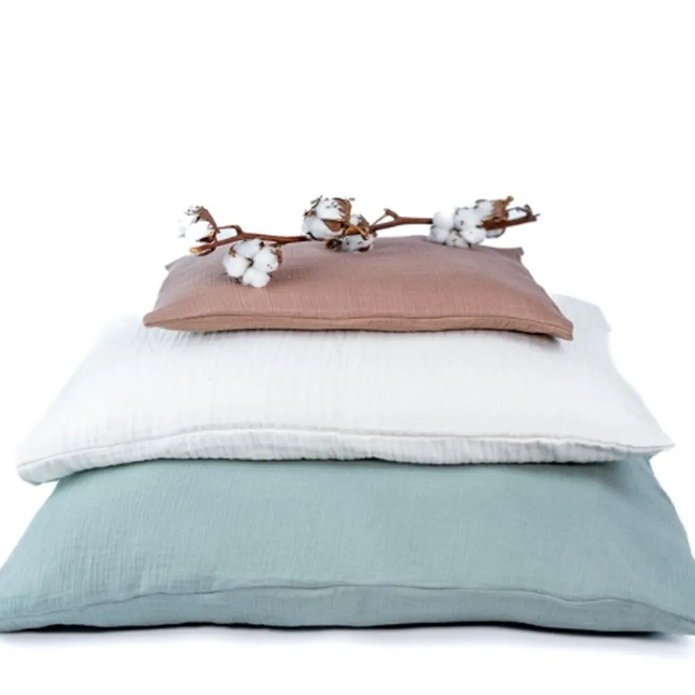 Sengesett, NG Baby, Muslin, Frosty Green, 80x100/35x40 Sale