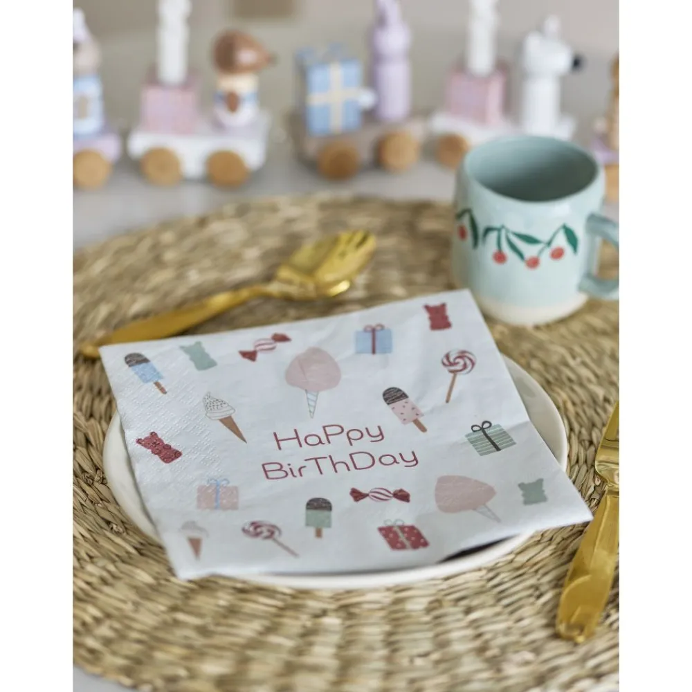 Bloomingville Servietter, , Bursdag Outlet