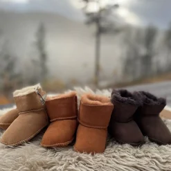 Sheepskin Bootee, En Fant, Brown Best