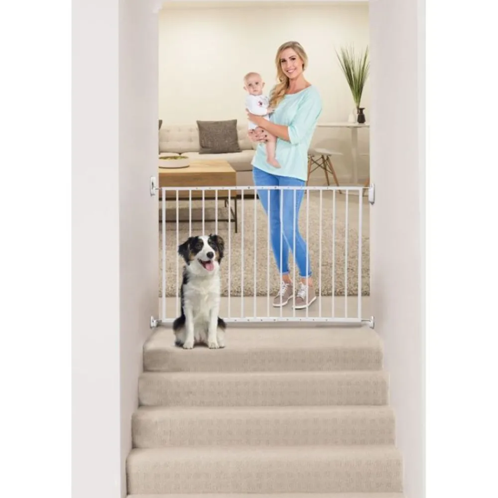 Dreambaby Sikkerhetsgrind, ARIZONA, , Hvit Outlet