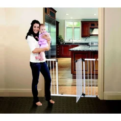 Dreambaby Sikkerhetsgrind, , Liberty, Pressmontert Ekstra Bred Hot