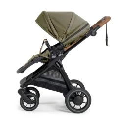 Emmaljunga Sittedel ERGO+, , Outdoor Olive (Black Frame) Clearance