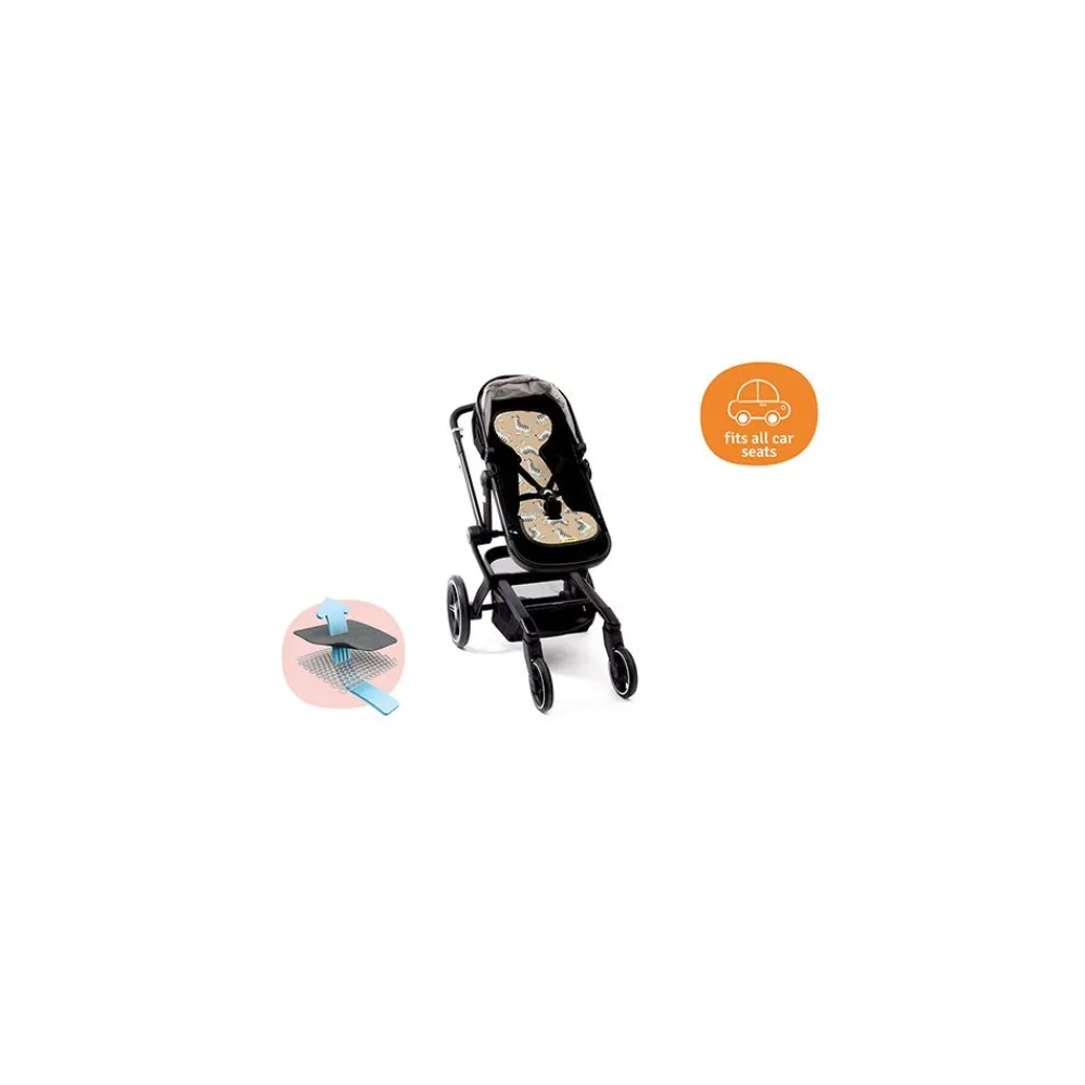 Sitteunderlag, Barnevogn GRB, AeroMoov, Zebra New