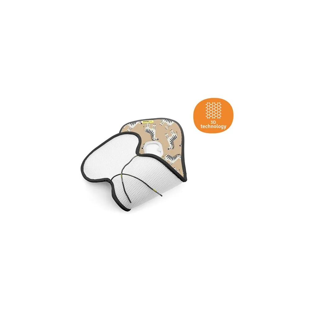 Sitteunderlag, Barnevogn GRB, AeroMoov, Zebra New