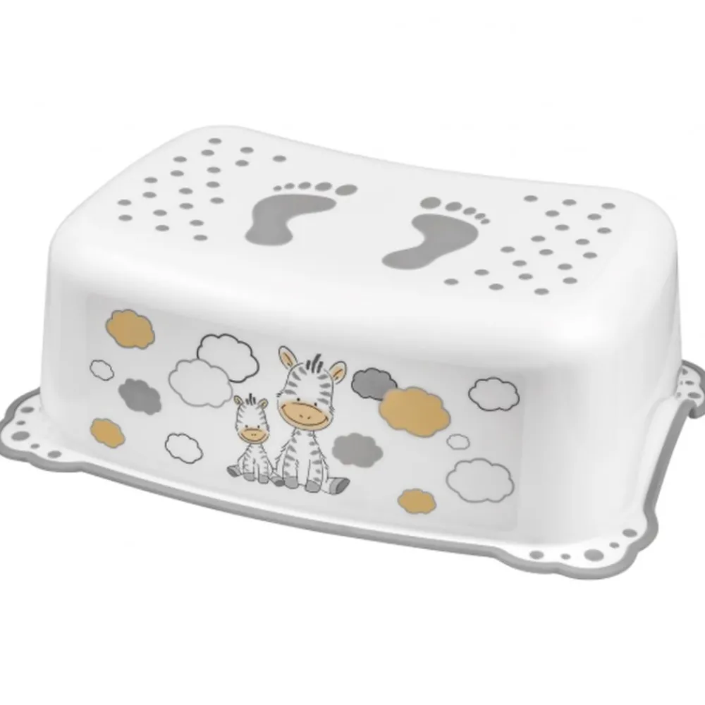 Maltex Skammel, , Zebra, Hvit Clearance