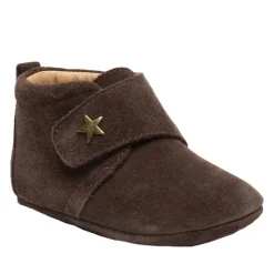 Bisgaard Skinntøfler, , Mørk Brun Sale