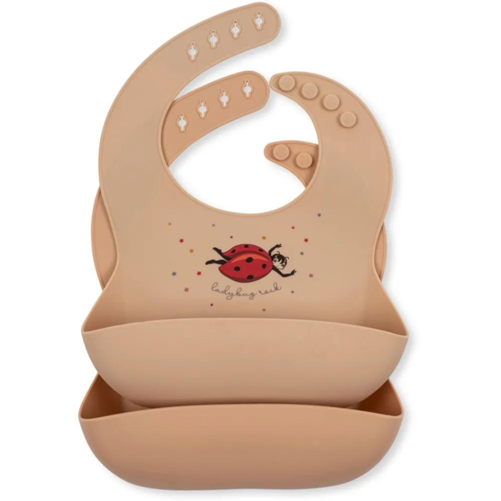 Konges Sløjd Smekke, , 2pk, Ladybug, One Size Outlet