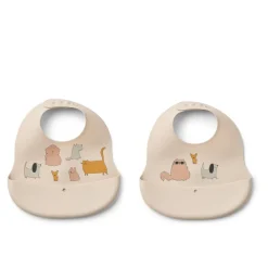 Smekke, Liewood, Ember, Cats and Dogs / Sandy, 2pk Discount