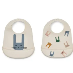 Liewood Smekke, , Tilda, Bunny / Sandy, 2pk