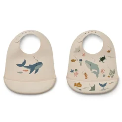 Liewood Smekke, , Tilda, Sea creature / Sandy, 2pk Sale