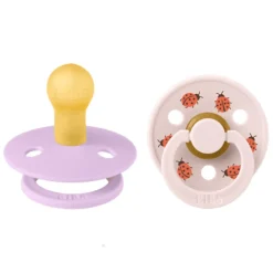 Bibs Smokk, , 2 Pk, Ladybug Latex Size 1, Violet Sky Mix Online
