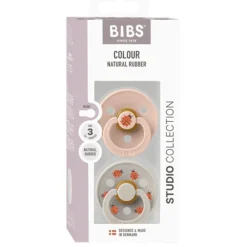 Bibs Smokk, , 2 Pk, Ladybug Latex Size 3, Blush Mix