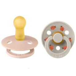 Bibs Smokk, , 2 Pk, Ladybug Latex Size 2, Blush Mix Outlet