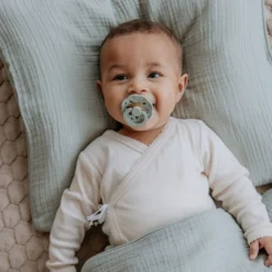 Bibs Smokk, , Boheme, Latex, Size 2, Vanilla/Peach, 2pk