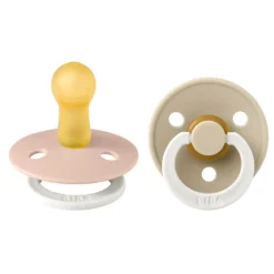 Bibs Smokk, , Latex, Size 2, Blush Glow/Vanilla Glow, 2pk Clearance