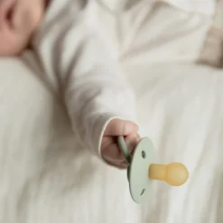 Bibs Smokk, , Latex, Size 2, Ivory/Sage, 2pk New