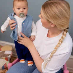 Bibs Smokk, , Latex, Size 1, Ivory/Sage, 2pk Sale