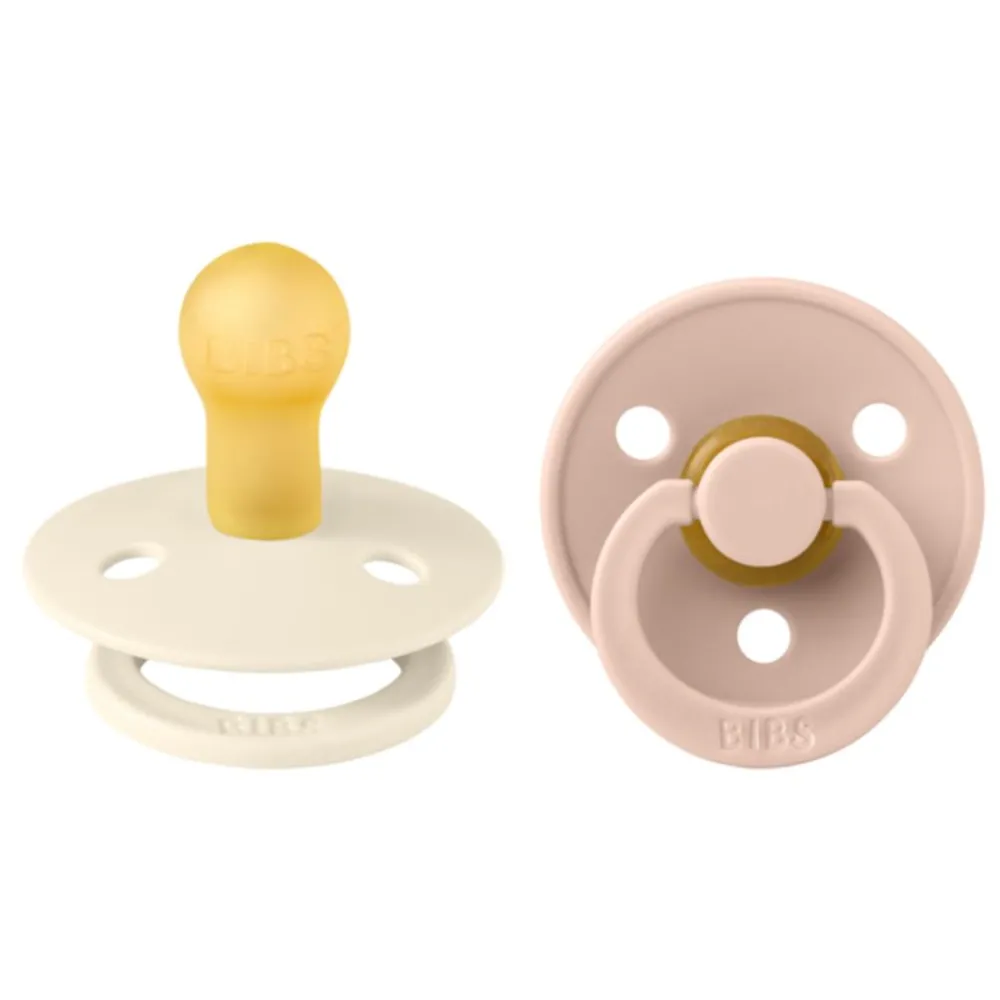 Bibs Smokk, , Latex, Size 1, Ivory/Blush, 2pk Hot