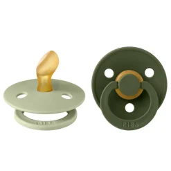 Bibs Smokk, , Latex, Size 1, Sage/Hunter Green, 2pk, Anatomical Outlet