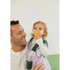 Bibs Smokk, , Latex, Size 1, Woodchuck/Blush, 2pk