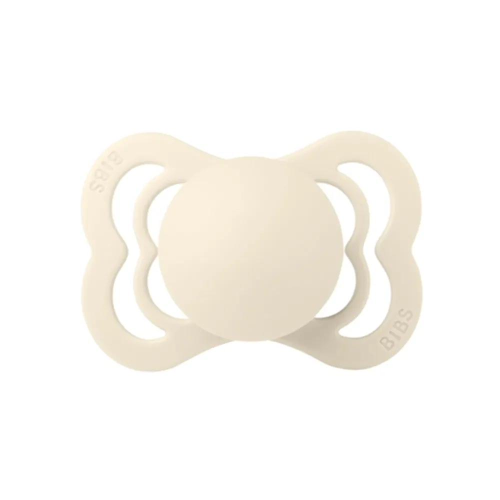 Bibs Smokk, , Supreme Silicone, Size 1, Ivory Discount