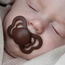 Bibs Smokk, , Supreme, Silicone, Size 2, Ivory/Blush, 2pk