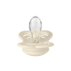 Bibs Smokk, , Supreme Silicone, Size 2, Ivory Clearance