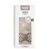 Bibs Smokk, , Supreme, Silicone, Size 2, Vanilla/Dark Oak, 2pk Online