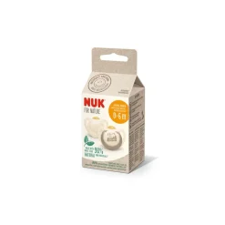NUK Smokk, , Nature, Latex, Creme, 6-18 mnd Clearance