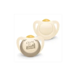 NUK Smokk, , Nature, Latex, Creme, 6-18 mnd Clearance