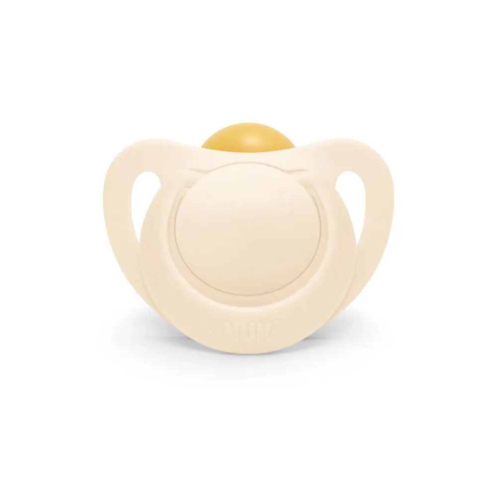 NUK Smokk, , Nature, Latex, Creme, 18-36 mnd Hot